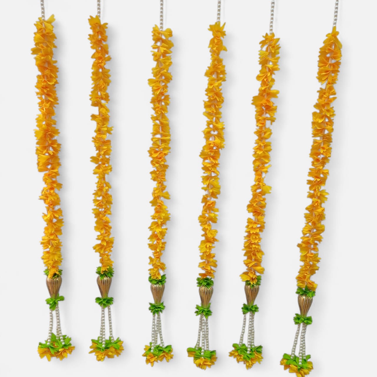 Handmade Handi Patti Hanging Set for Festive Decor (Pack Of 10)