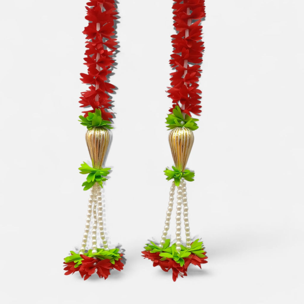 Handmade Handi Patti Hanging Set for Festive Decor (Pack Of 10)