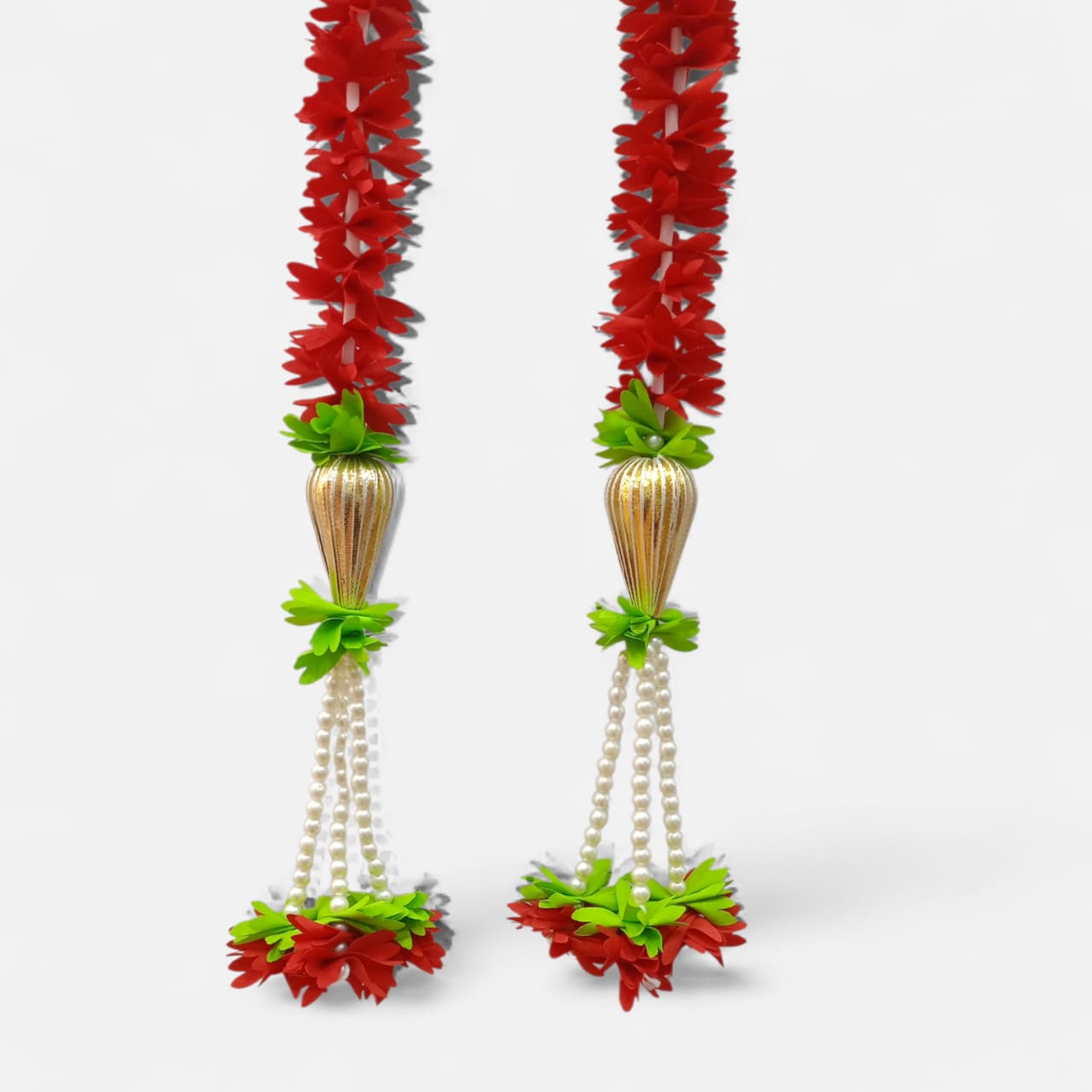 Handmade Handi Patti Hanging Set for Festive Decor (Pack Of 10)