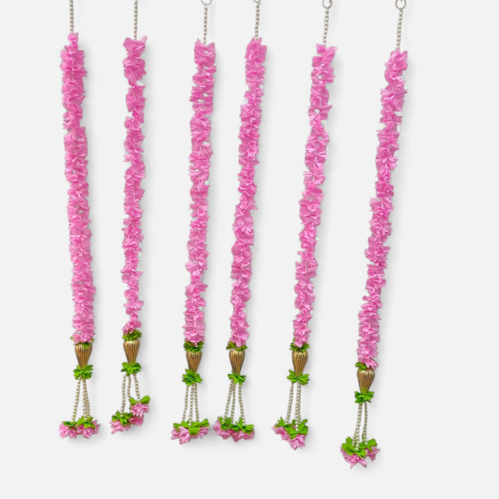 Handmade Handi Patti Hanging Set for Festive Decor (Pack Of 10)