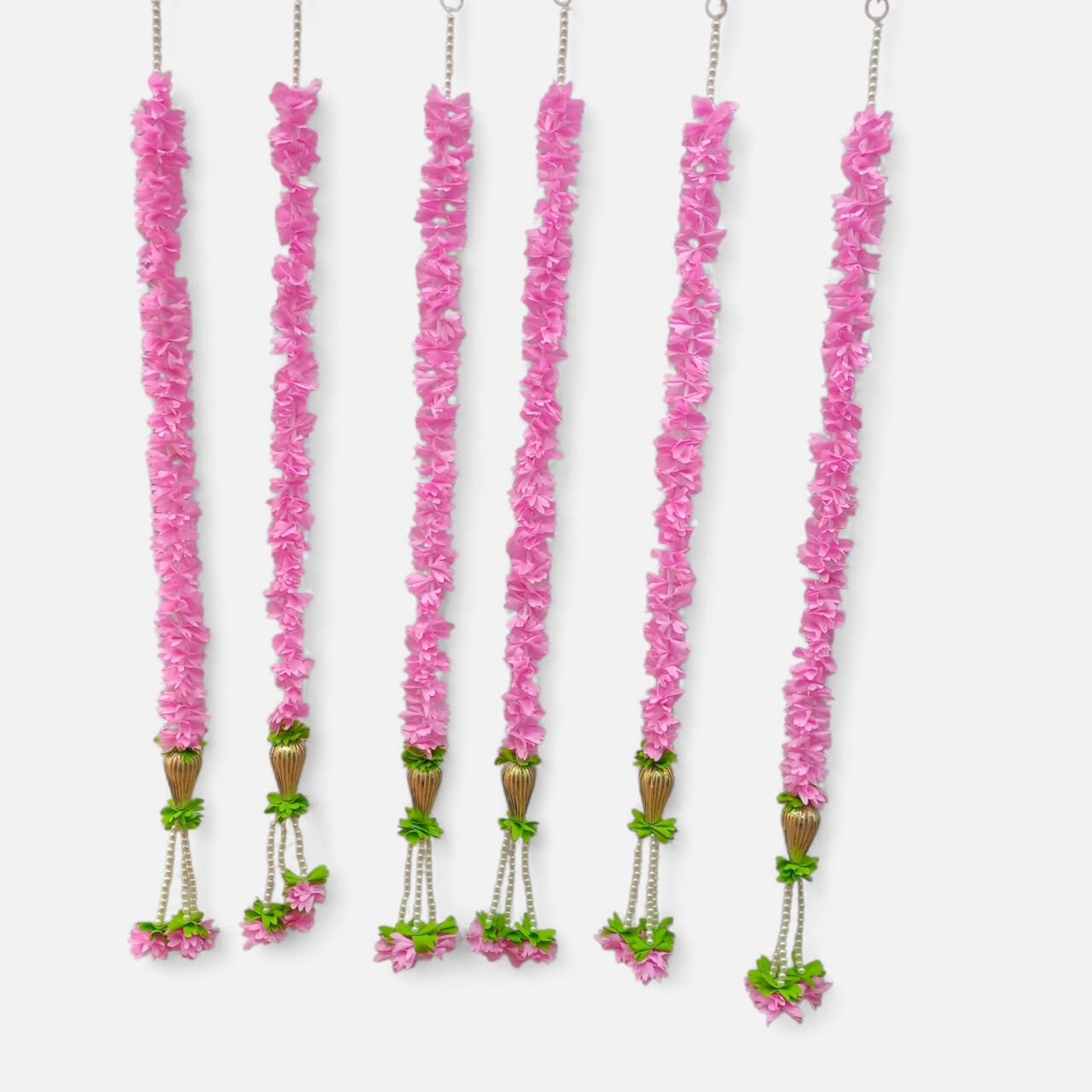 Handmade Handi Patti Hanging Set for Festive Decor (Pack Of 10)