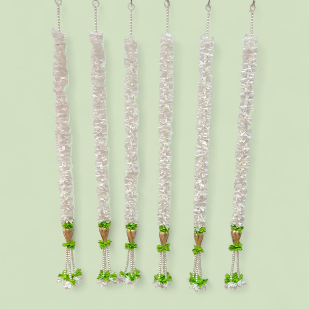 Handmade Handi Patti Hanging Set for Festive Decor (Pack Of 10)