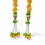 Handmade Handi Patti Hanging Set for Festive Decor (Pack Of 10)