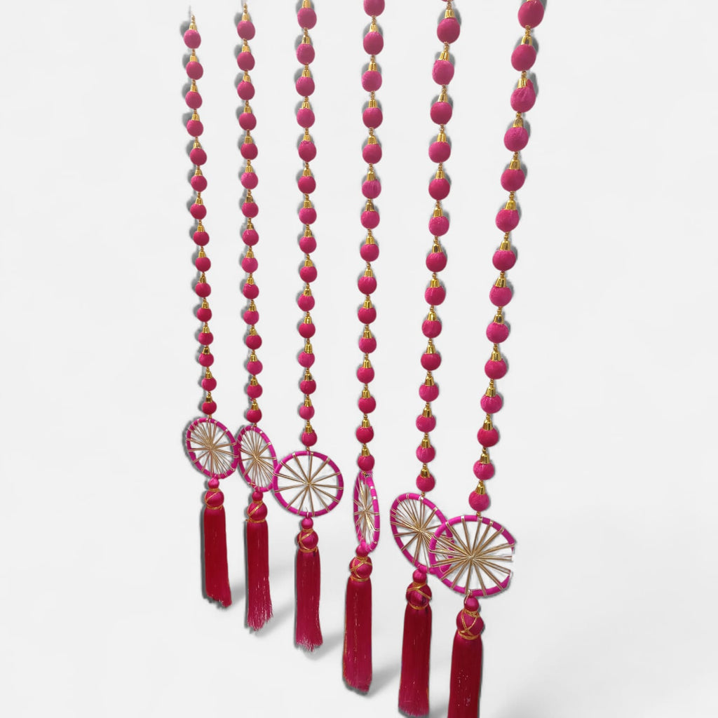 Ball Chakra Ladi Hanging with Tassels Set