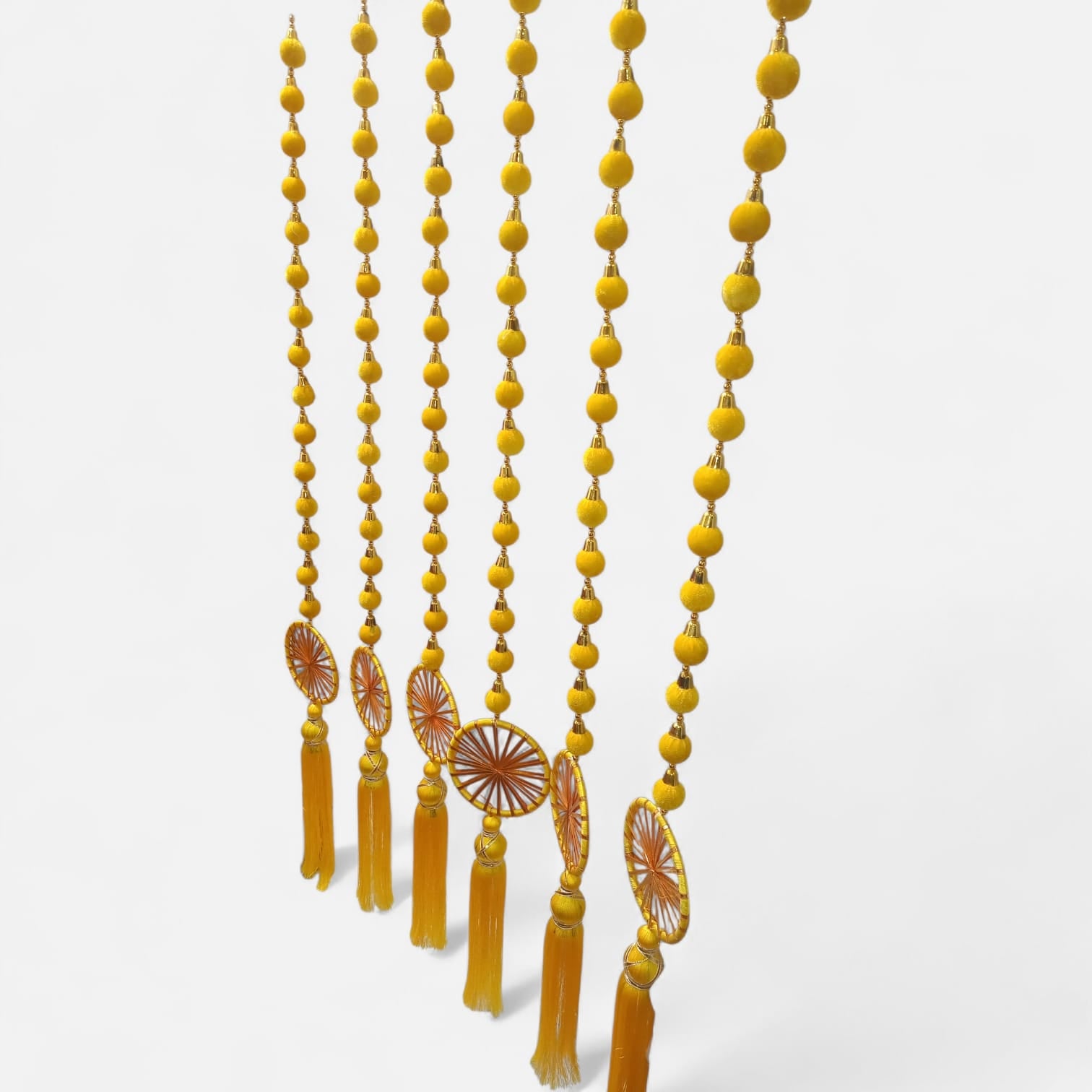Ball Chakra Ladi Hanging with Tassels Set