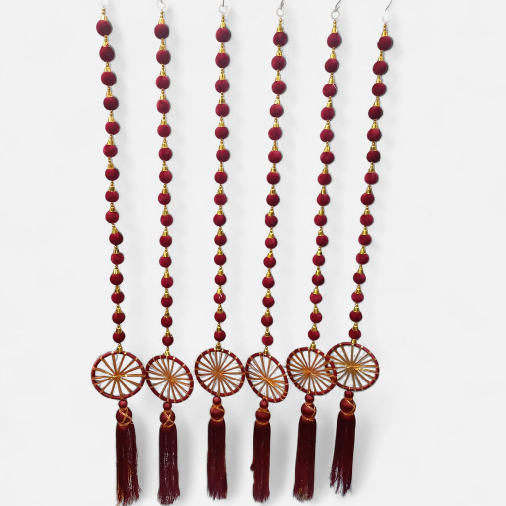 Ball Chakra Ladi Hanging with Tassels Set