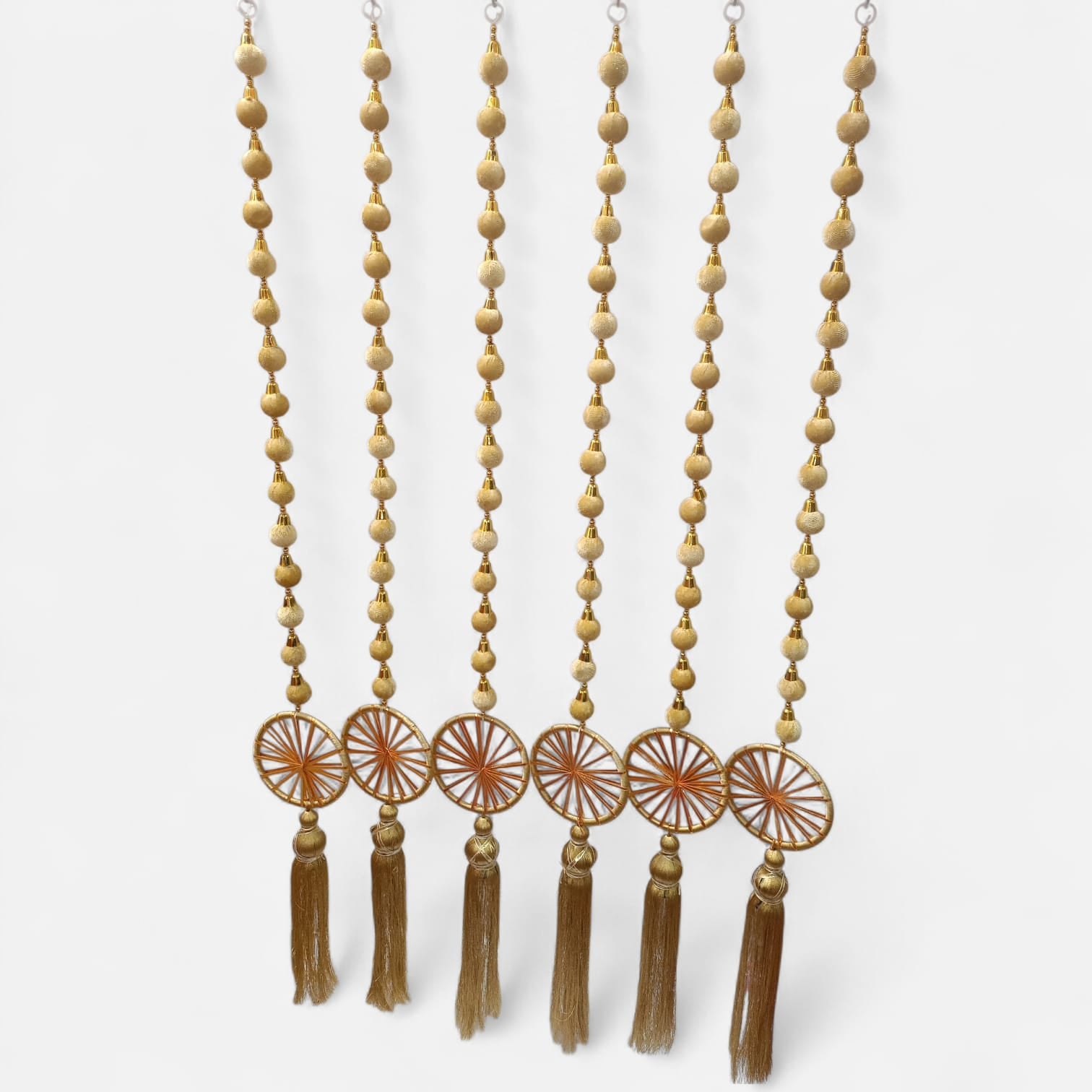 Ball Chakra Ladi Hanging with Tassels Set
