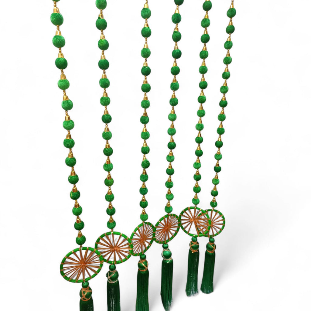 Ball Chakra Ladi Hanging with Tassels Set