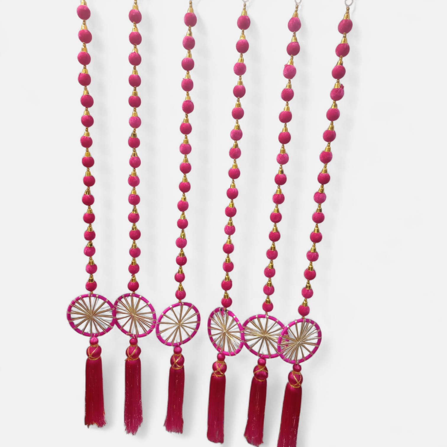 Ball Chakra Ladi Hanging with Tassels Set