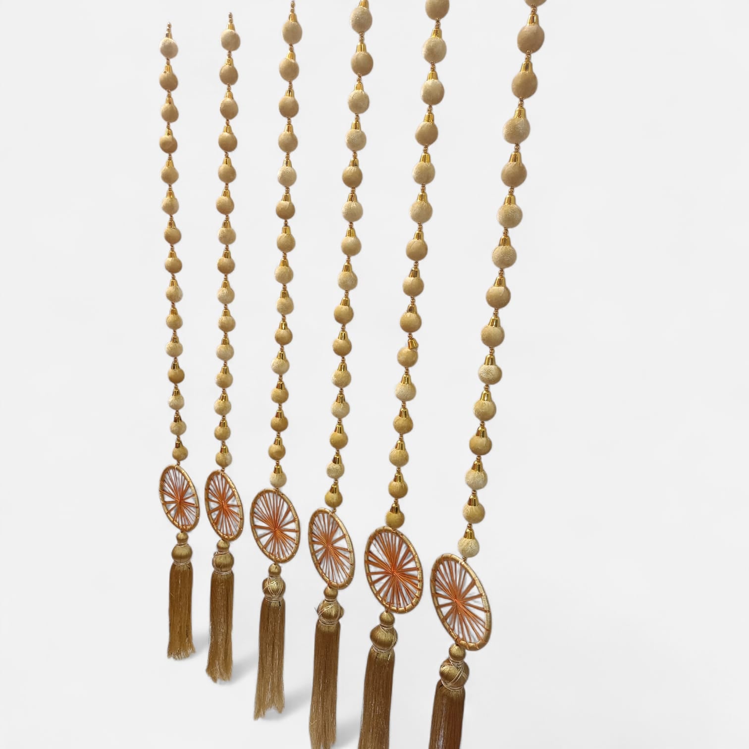 Ball Chakra Ladi Hanging with Tassels Set