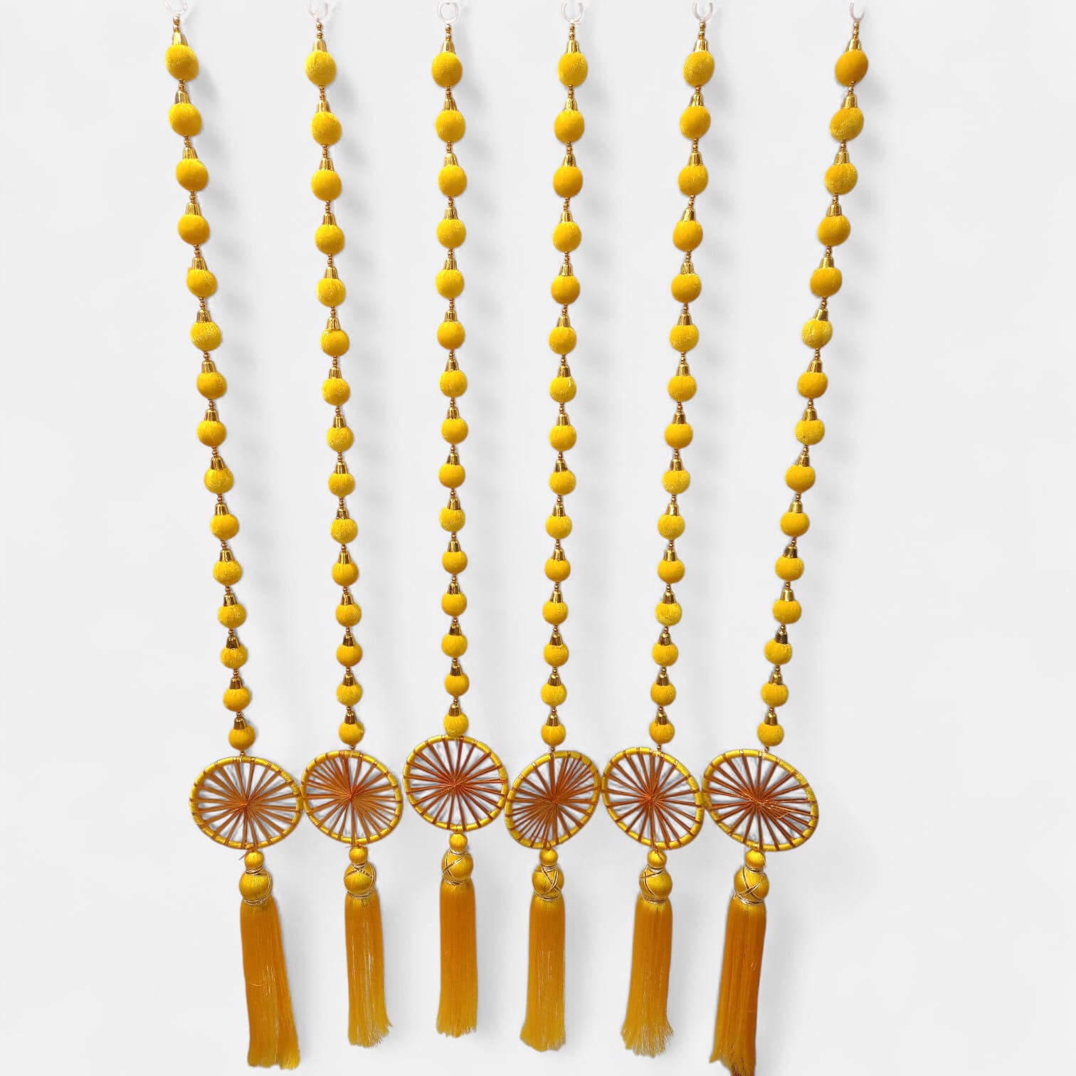 Ball Chakra Ladi Hanging with Tassels Set
