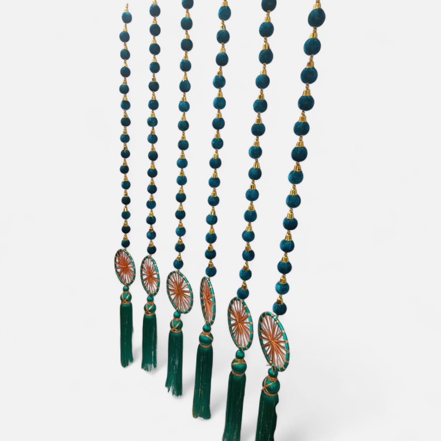 Ball Chakra Ladi Hanging with Tassels Set