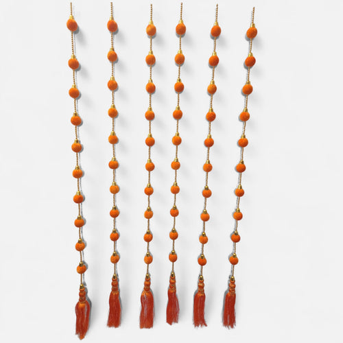 Choti Ball Hanging Tassel Decor Set (Pack Of 10)
