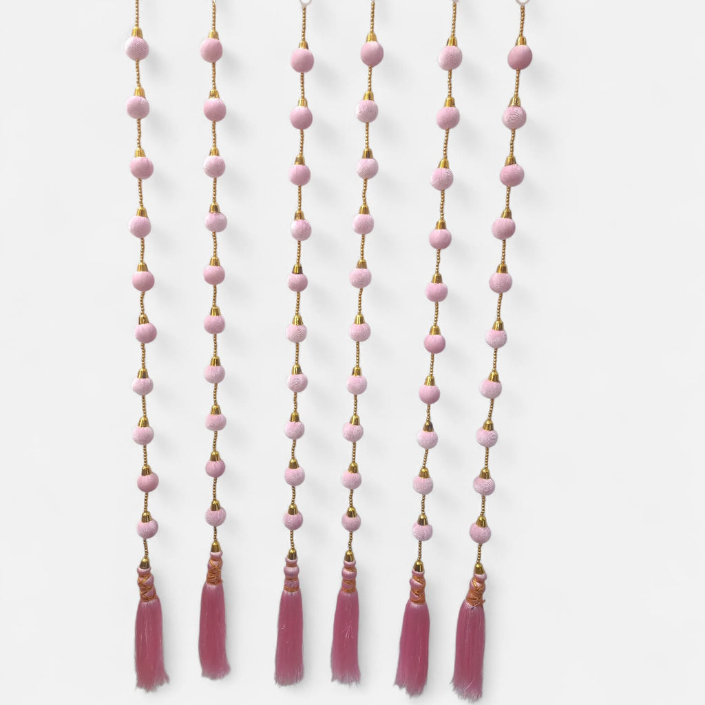 Choti Ball Hanging Tassel Decor Set (Pack Of 10)