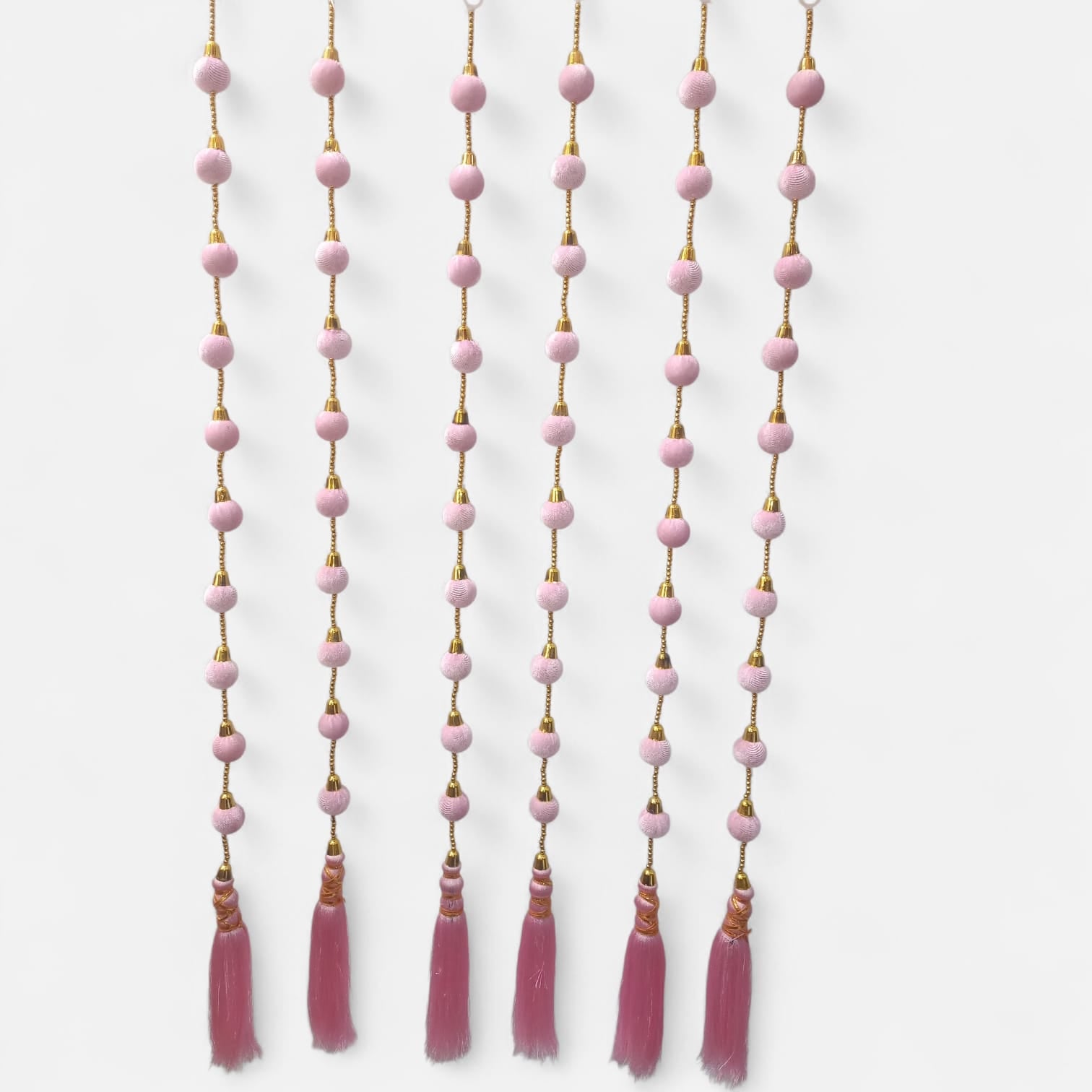 Choti Ball Hanging Tassel Decor Set (Pack Of 10)