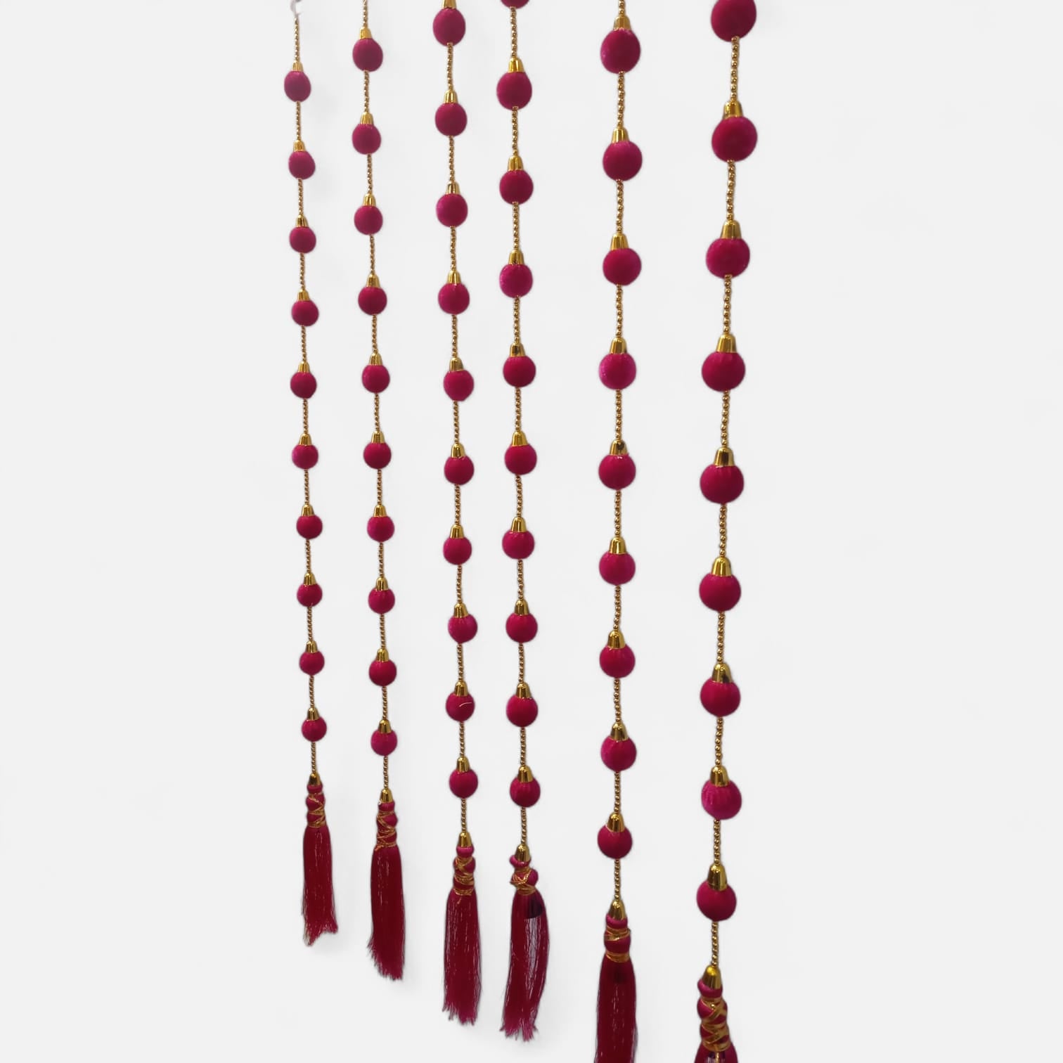 Choti Ball Hanging Tassel Decor Set (Pack Of 10)