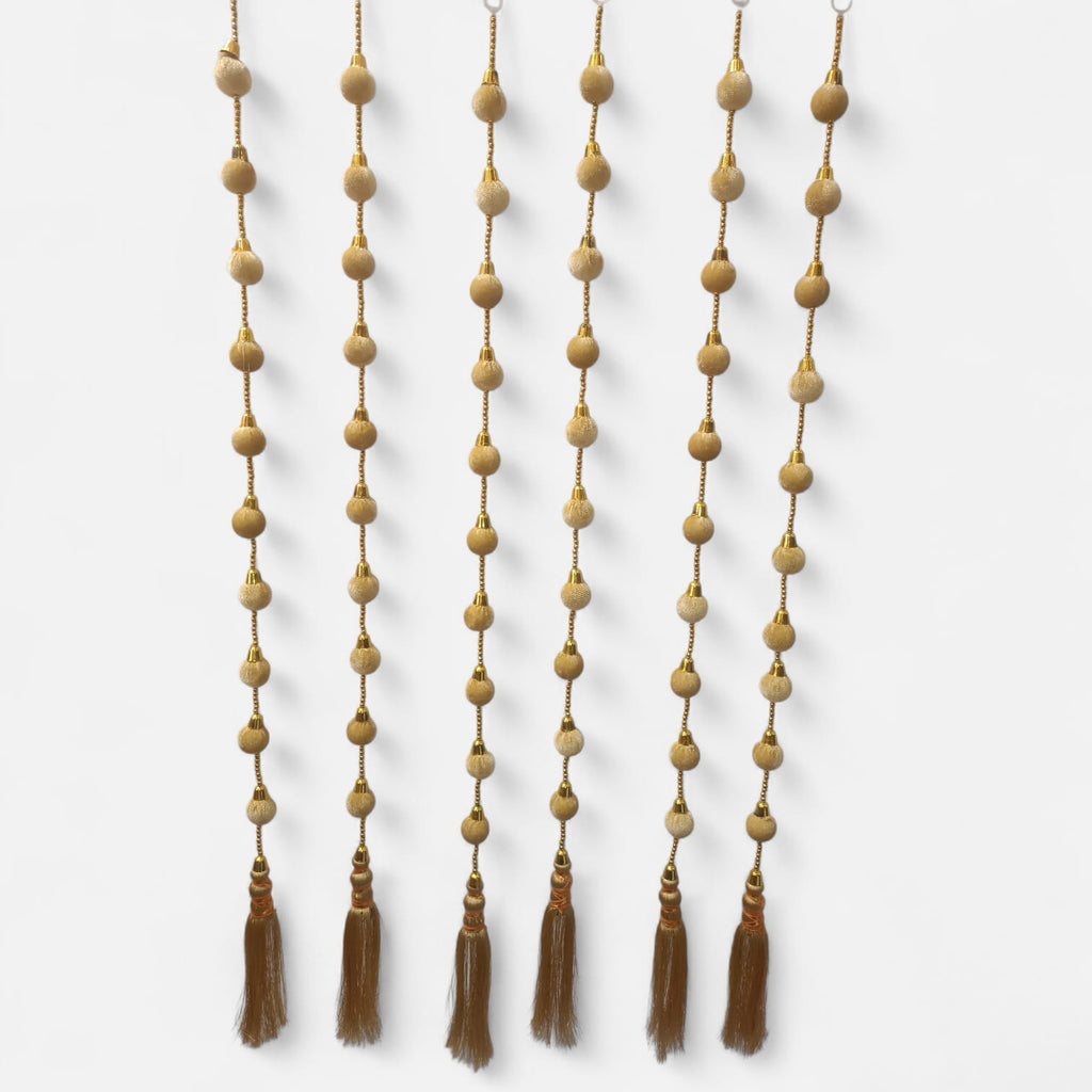 Choti Ball Hanging Tassel Decor Set (Pack Of 10)