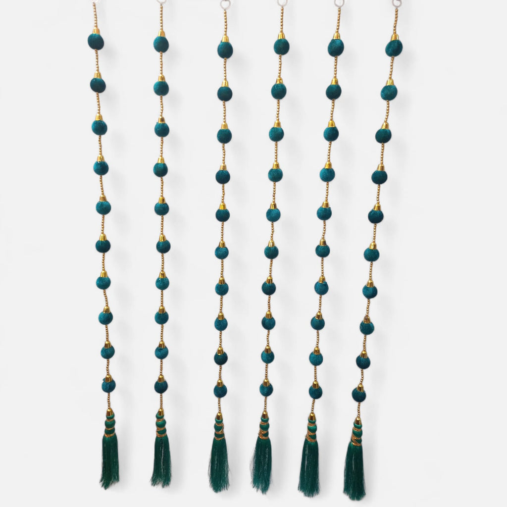 Choti Ball Hanging Tassel Decor Set (Pack Of 10)