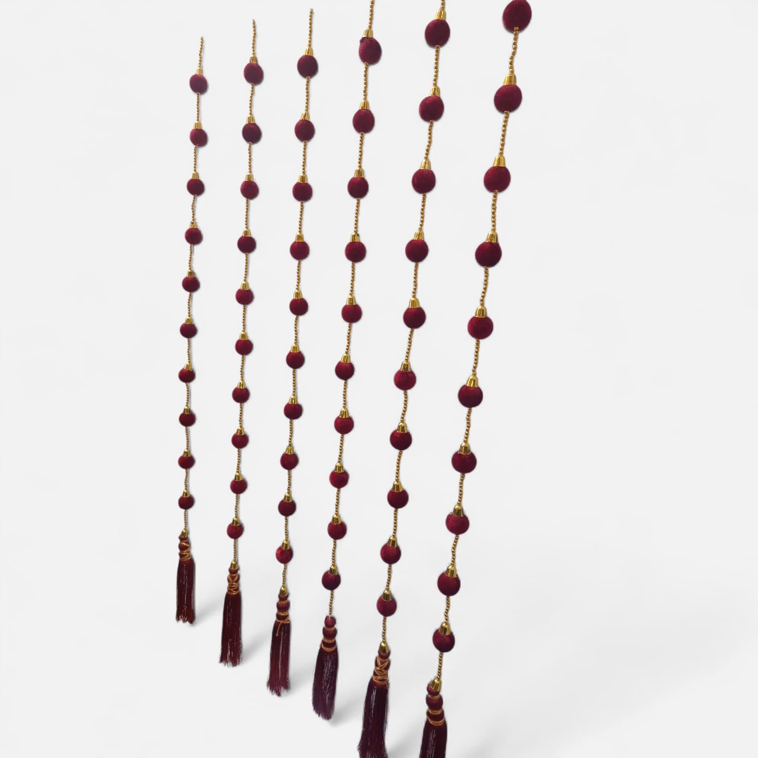 Choti Ball Hanging Tassel Decor Set (Pack Of 10)