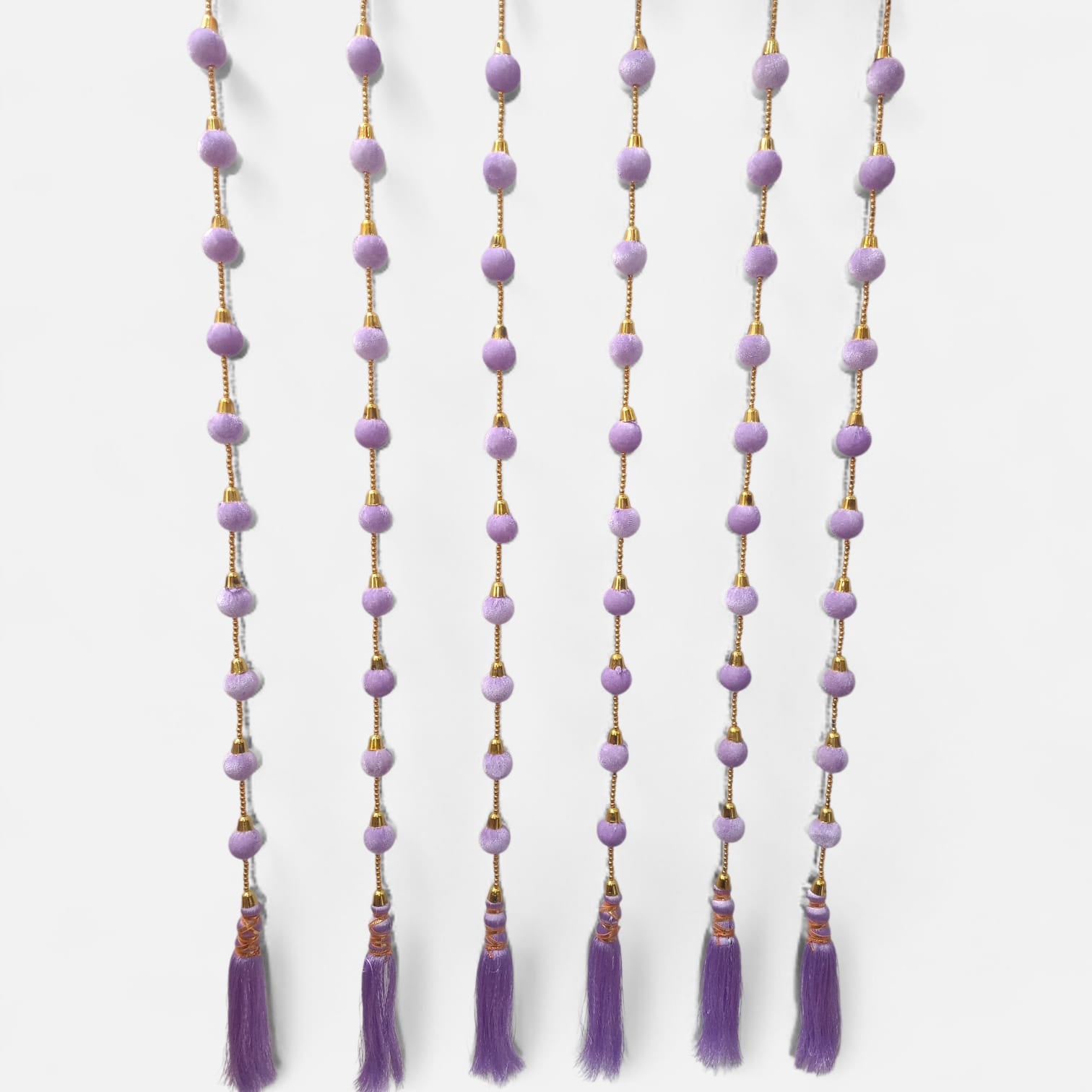 Choti Ball Hanging Tassel Decor Set (Pack Of 10)