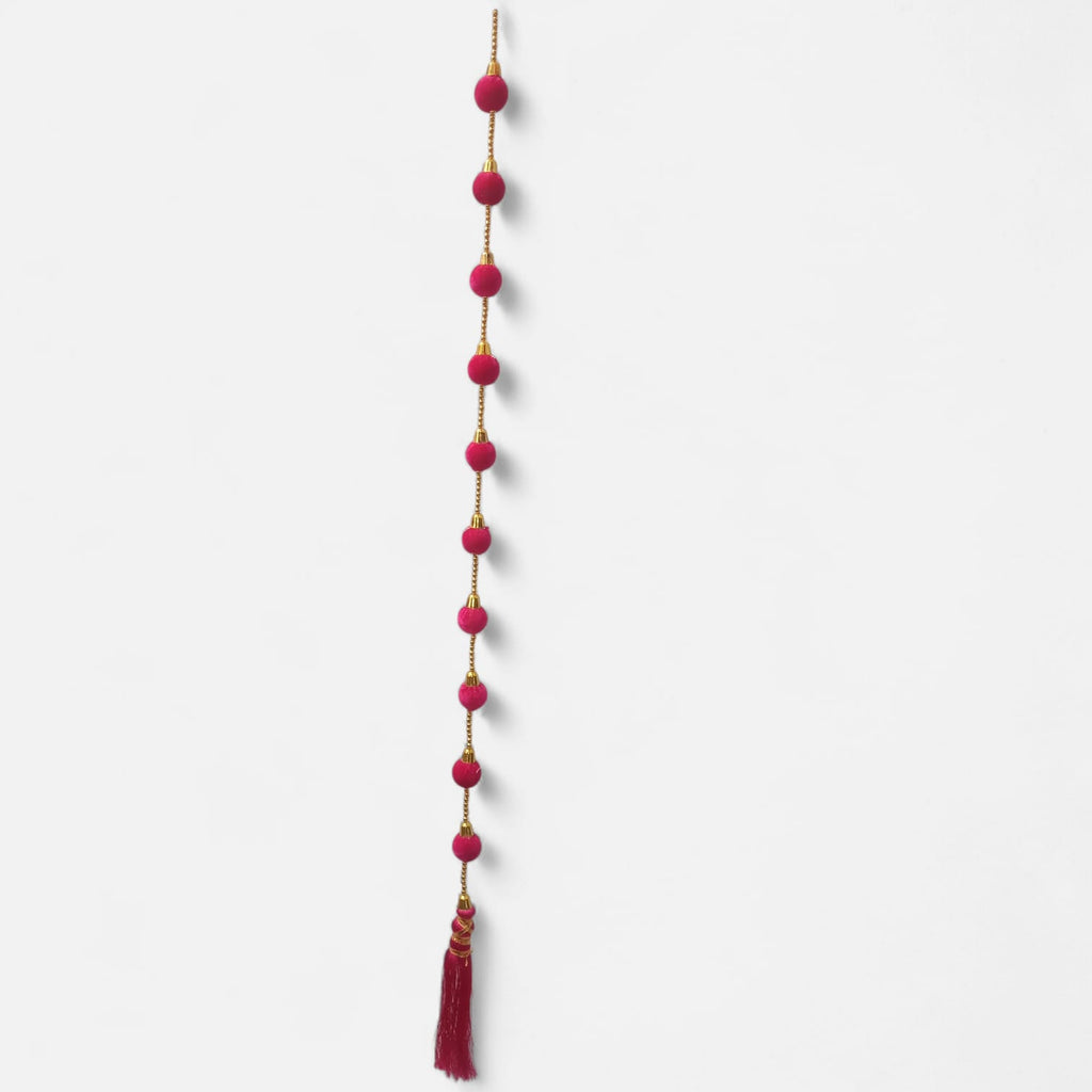 Choti Ball Hanging Tassel Decor Set (Pack Of 10)