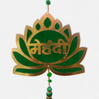 Lotus Haldi Mehndi Hanging Wedding Decor
