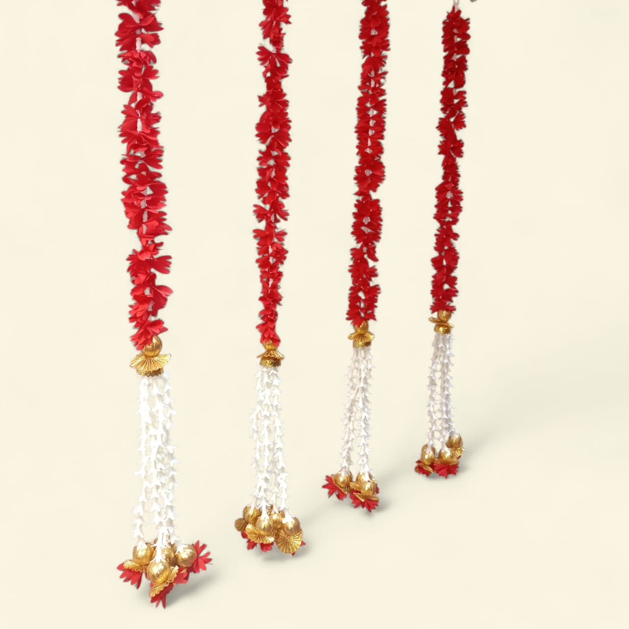 Gota Patti Hanging for Festive & Wedding Decor (Pack Of 10)