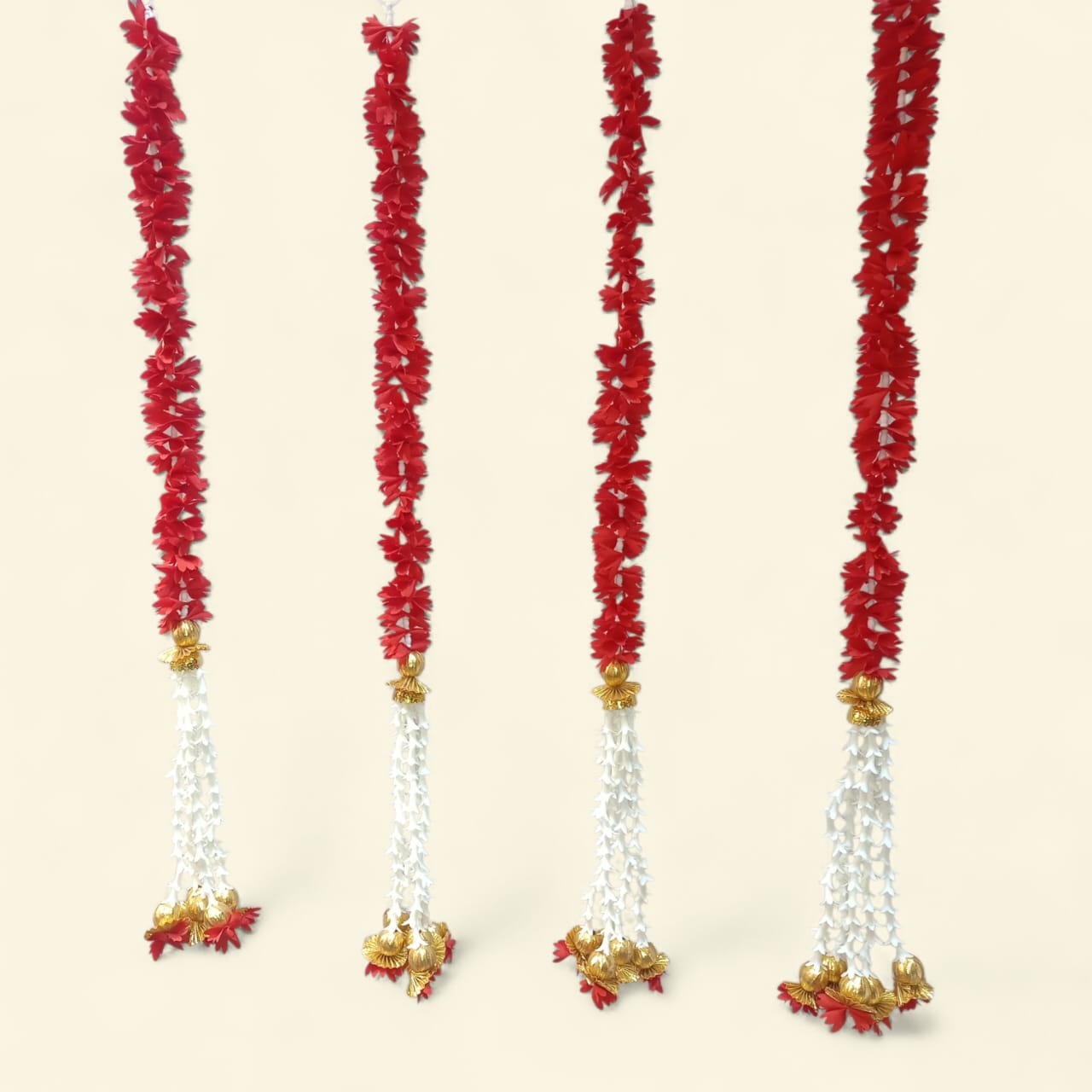 Gota Patti Hanging for Festive & Wedding Decor (Pack Of 10)