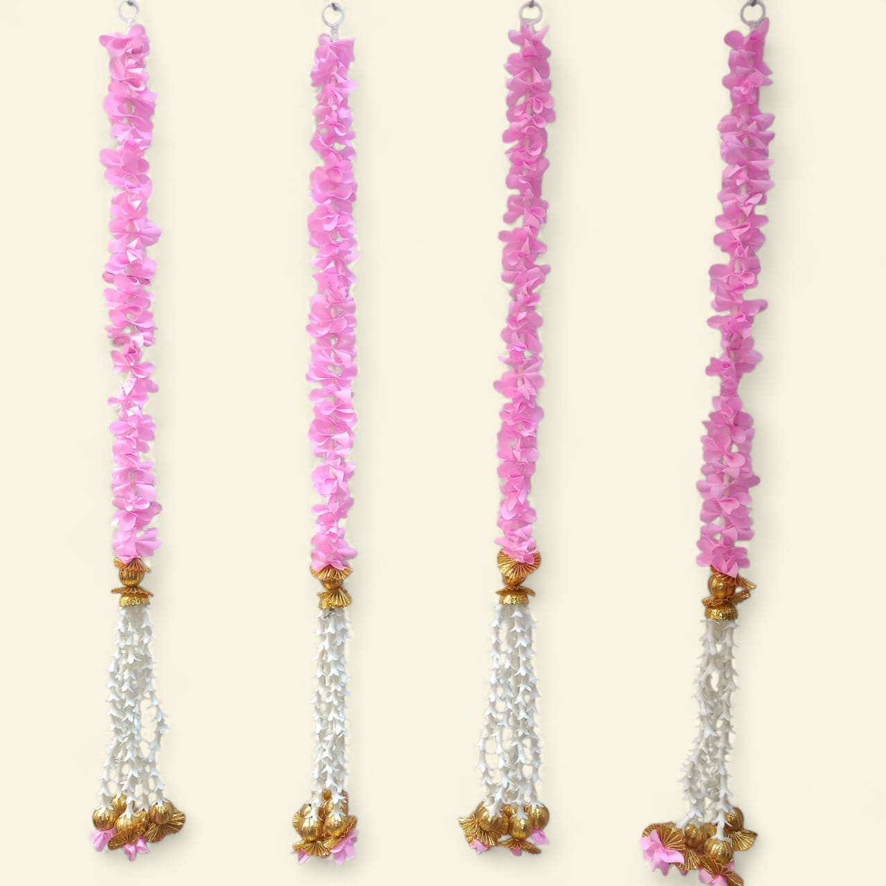 Gota Patti Hanging for Festive & Wedding Decor (Pack Of 10)