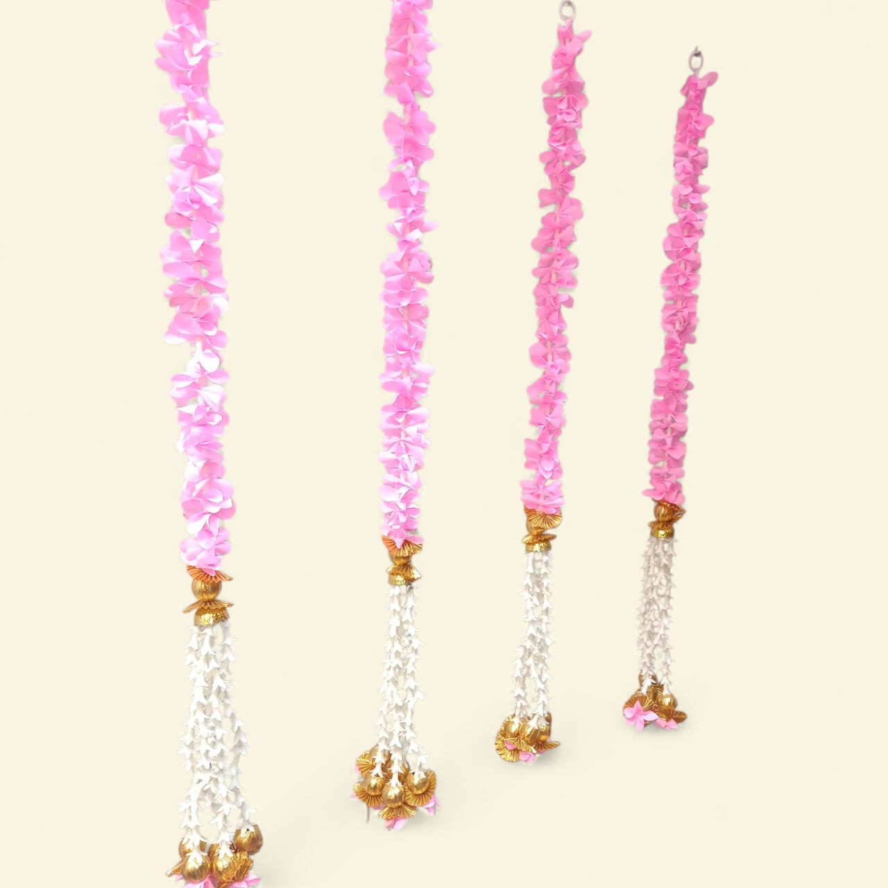 Gota Patti Hanging for Festive & Wedding Decor (Pack Of 10)