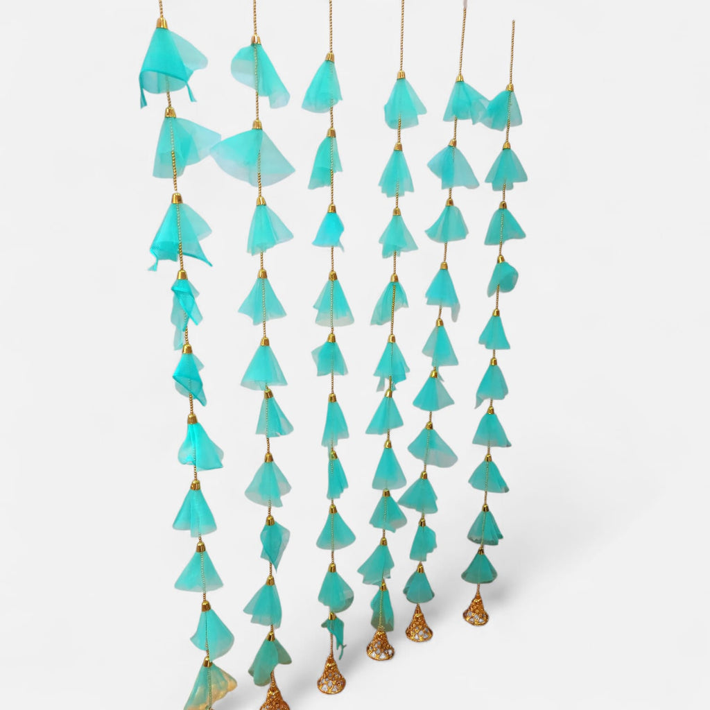 Net Ladi Hanging for Festive & Wedding Decor (Pack Of 10)
