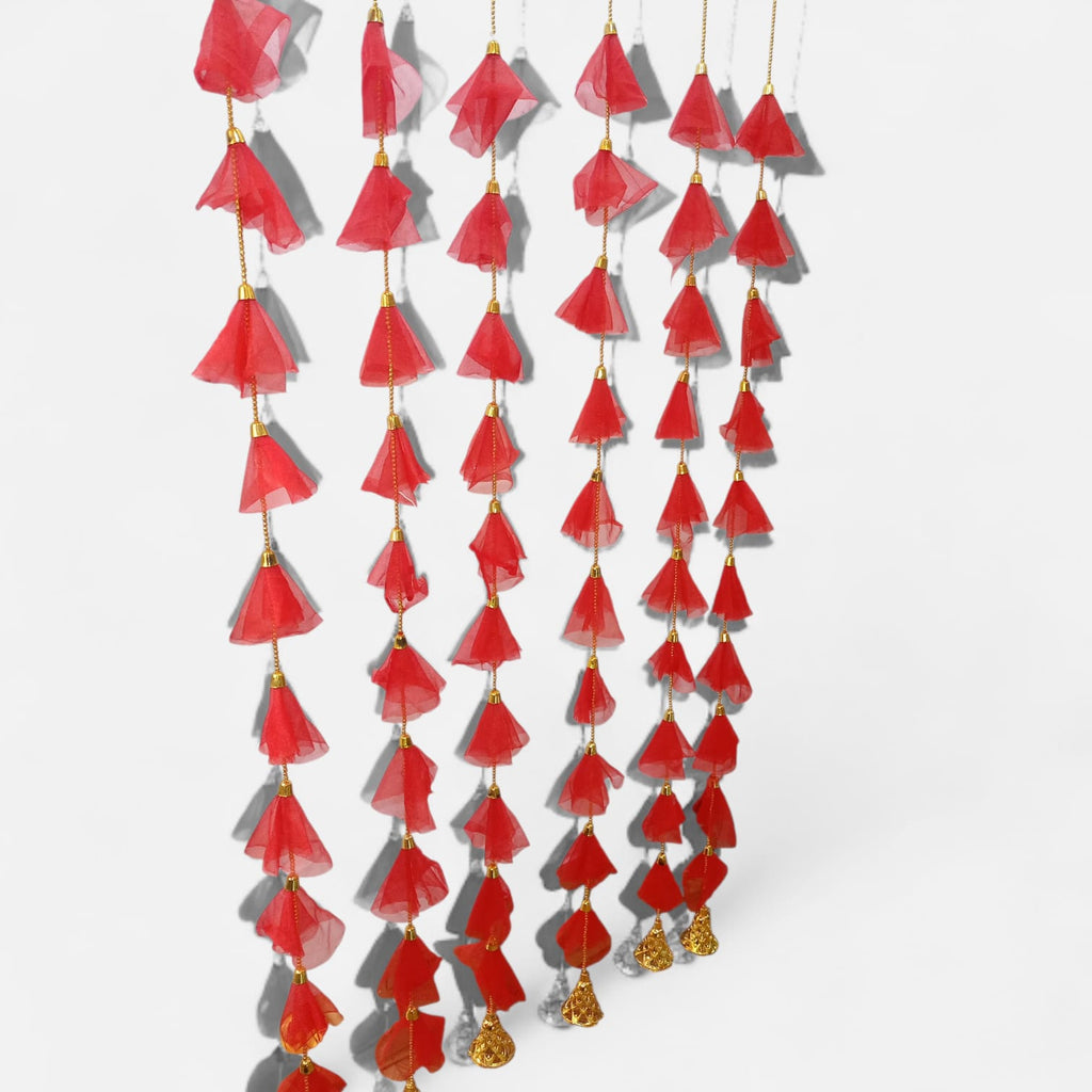 Net Ladi Hanging for Festive & Wedding Decor (Pack Of 10)