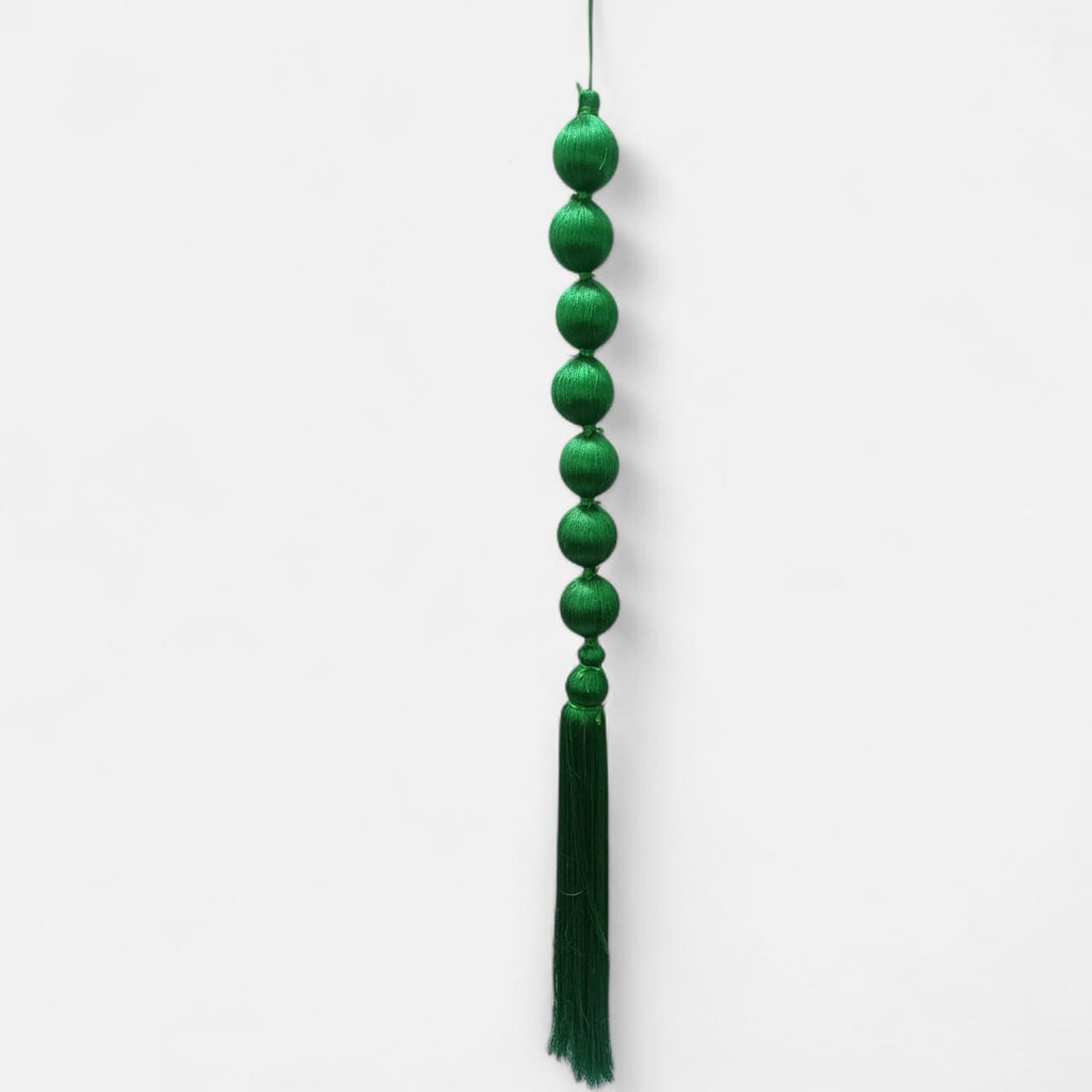 Resham Ball Ladi Hanging with Tassels Decor (Pack Of 10)