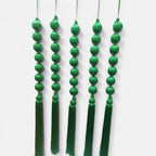Resham Ball Ladi Hanging with Tassels Decor (Pack Of 10)