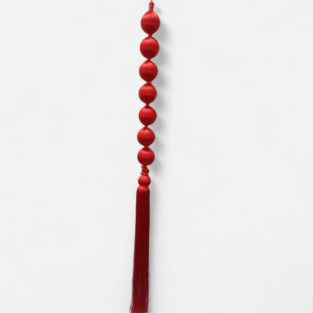 Resham Ball Ladi Hanging with Tassels Decor (Pack Of 10)