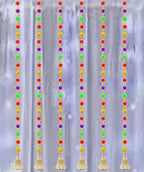Multicolor Sikka Ladi Hanging with Bells Decor