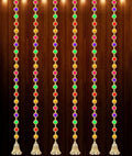 Multicolor Sikka Ladi Hanging with Bells Decor