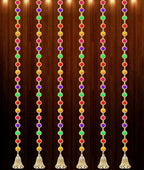 Multicolor Sikka Ladi Hanging with Bells Decor