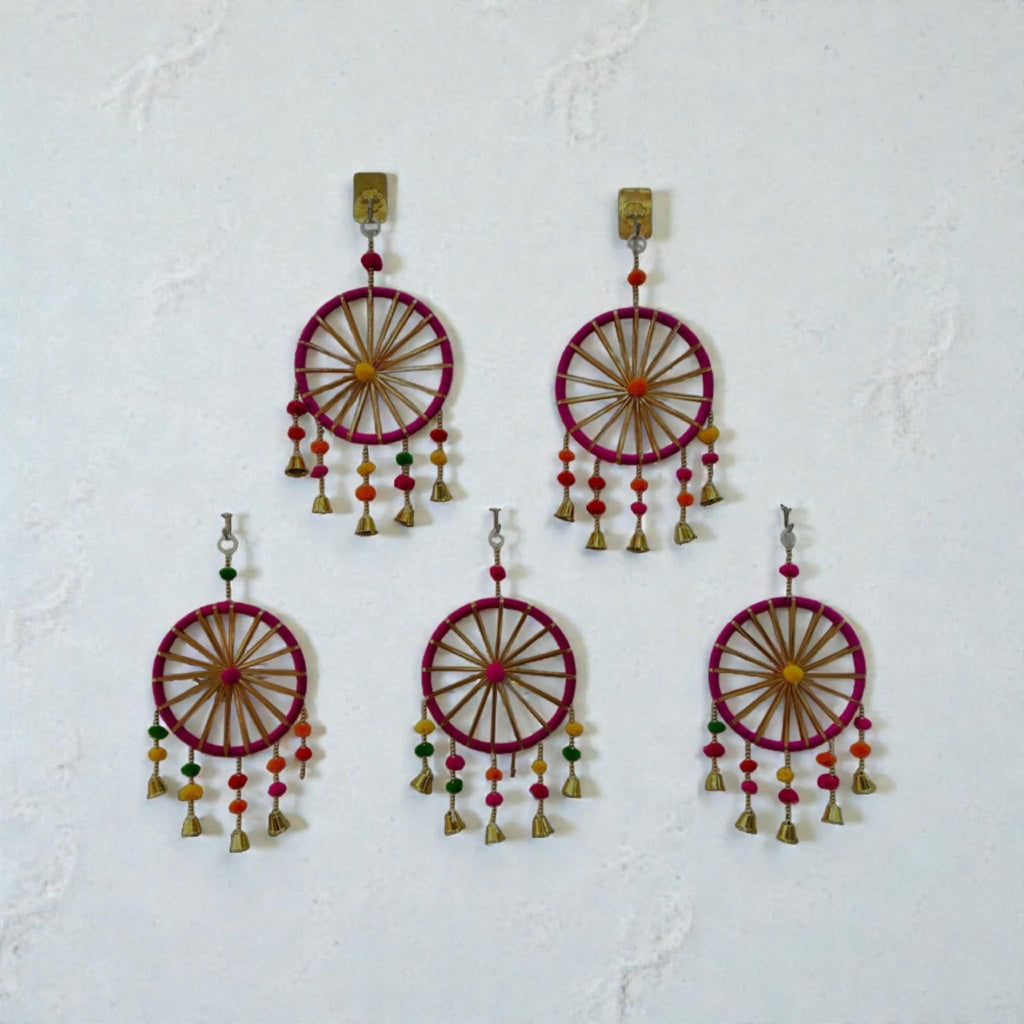 5 Inch Chakri Hanging with Bells Set