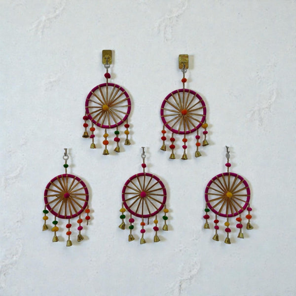 5 Inch Chakri Hanging with Bells Set