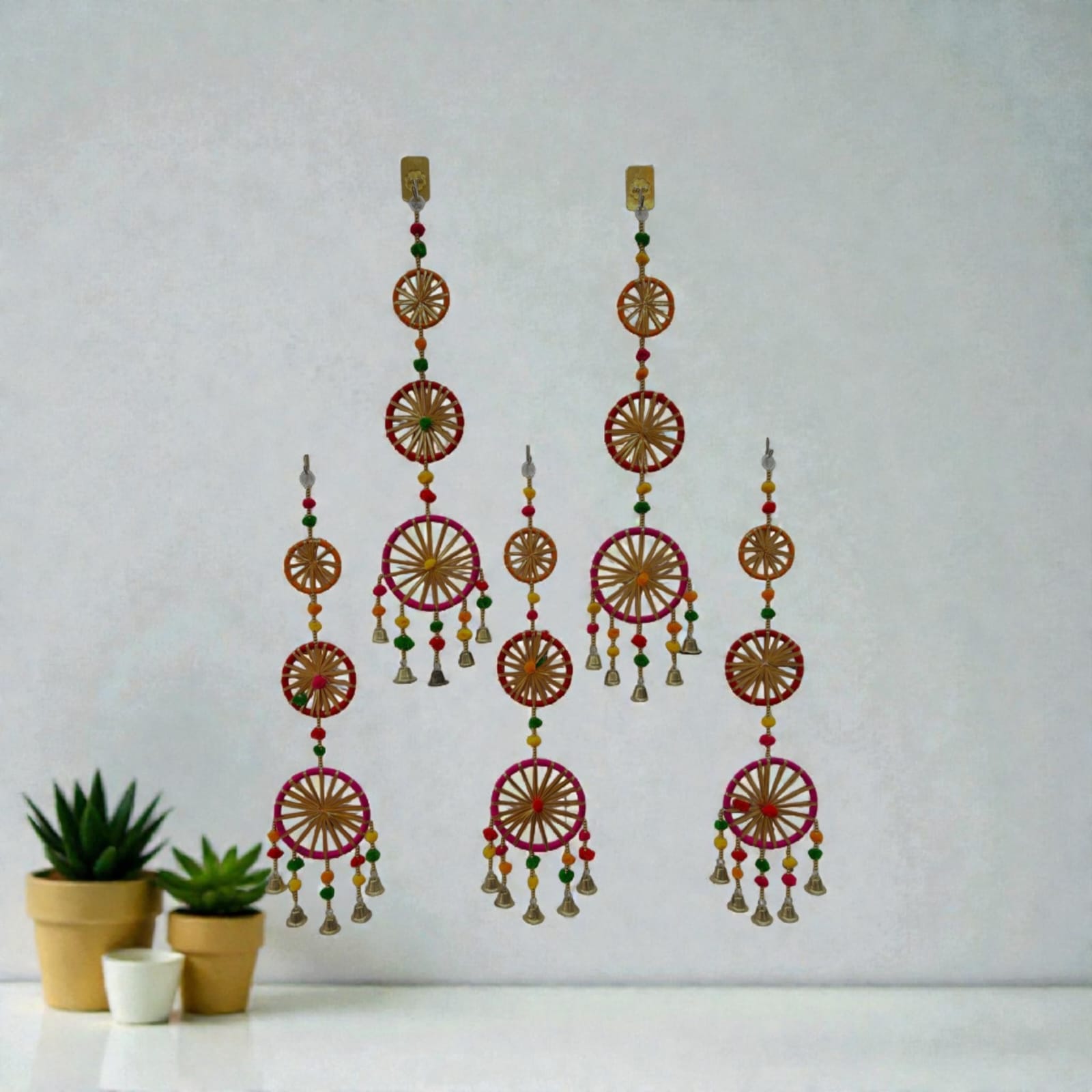 5-4-3 Chakri Ladi Hanging with Bells Decor