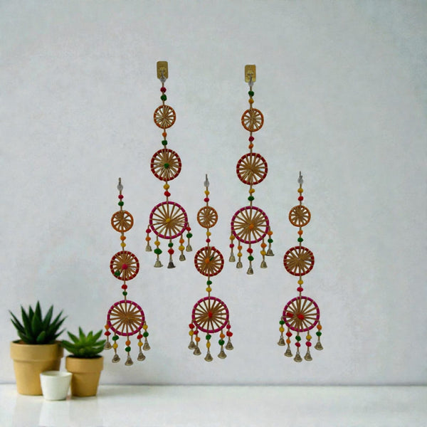 5-4-3 Chakri Ladi Hanging with Bells Decor