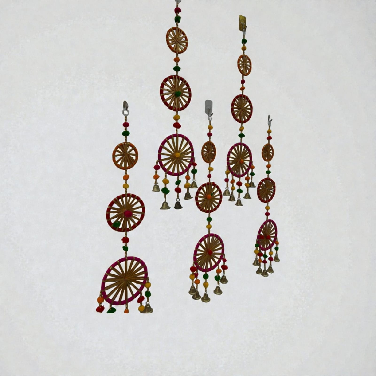 5-4-3 Chakri Ladi Hanging with Bells Decor