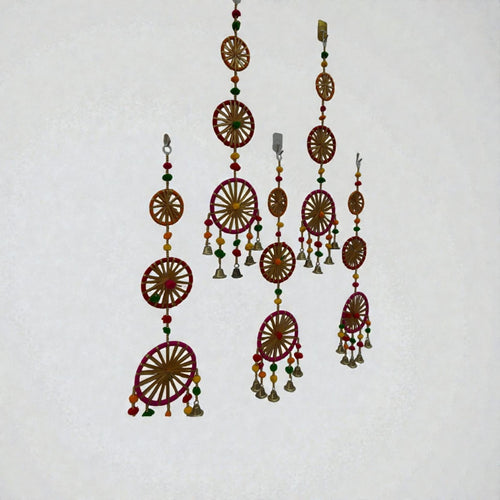5-4-3 Chakri Ladi Hanging with Bells Decor