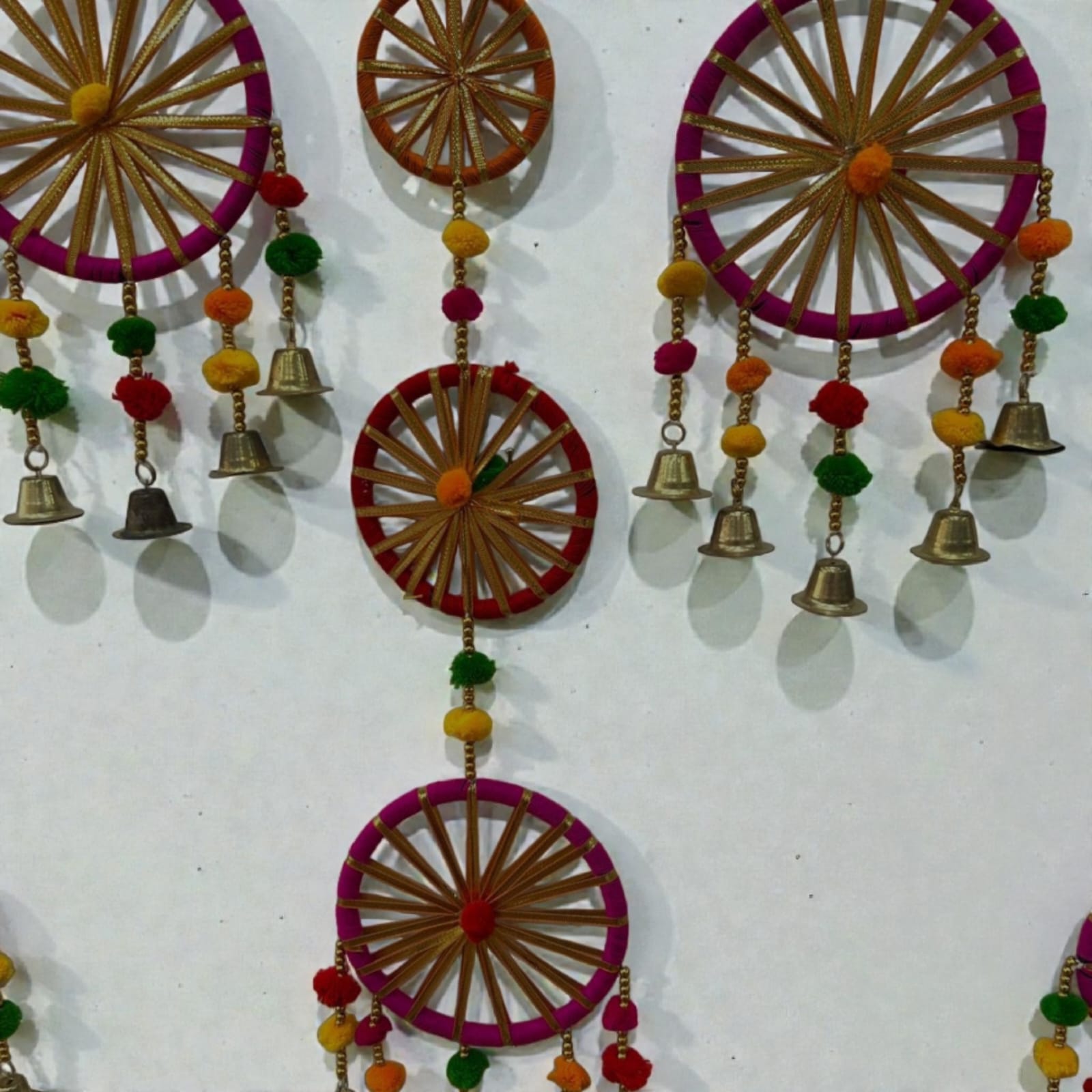 5-4-3 Chakri Ladi Hanging with Bells Decor