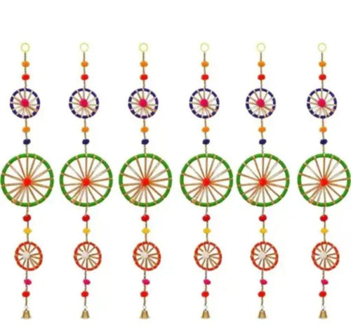 Baja Hanging Multicolor Chakri Decor Set