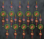 Baja Hanging Multicolor Chakri Decor Set