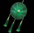 Ribbon Chakra Hanging with Tassels (Pack of 6)