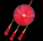 Ribbon Chakra Hanging with Tassels (Pack of 6)