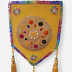 Senil Velvet Hanging with Tassels (Pack of 6)